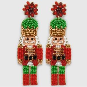 Nutcracker Beaded Earrings